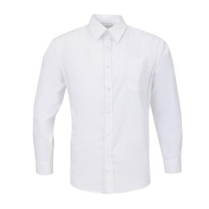 Valge segamini kootud särk pikkade varrukatega Uniform Works - suurus S - Chef Works - Fourniresto
