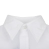 Valge segamini kootud särk pikkade varrukatega Uniform Works - suurus S - Chef Works - Fourniresto