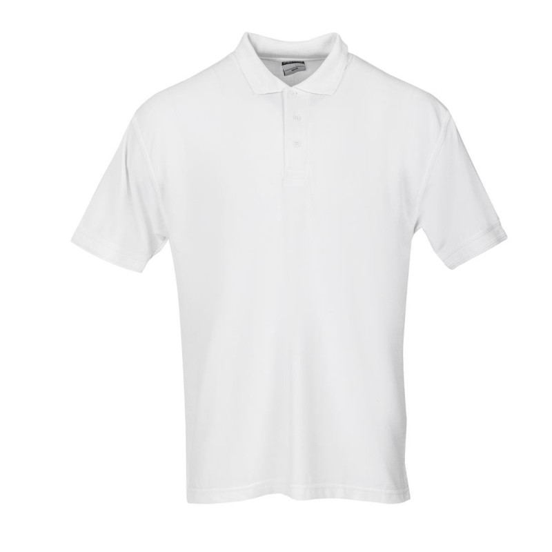 Polo Segamini Valge - Suurus L - FourniResto - Fourniresto Polo Segamini Valge - Suurus L - FourniResto - Fourniresto