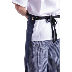 Pritsivaba sinine põlle esilukuga 1016 x 711 mm - Whites Chefs Clothing - Fourniresto