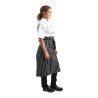 Köögi triibuline valge ja must põll 760 x 970 mm - Whites Chefs Clothing - Fourniresto
