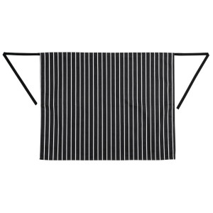 Köögi triibuline valge ja must põll 760 x 970 mm - Whites Chefs Clothing - Fourniresto