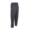 Köögipüksid Unisex Baggy Triibuline Must ja Valge - Suurus L - Chef Works - Fourniresto