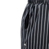Köögipüksid Unisex Baggy Triibuline Must ja Valge - Suurus S - Chef Works - Fourniresto