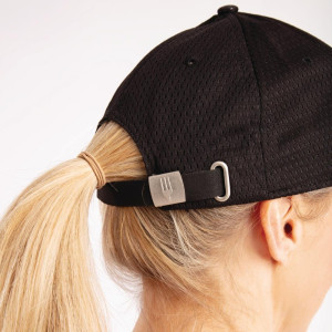 Cool Vent musta baseball-müts punase äärisega - Üks suurus - Chef Works - Fourniresto