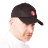 Cool Vent musta polüesterist ja puuvillast baseballi müts - Üks suurus - Chef Works - Fourniresto