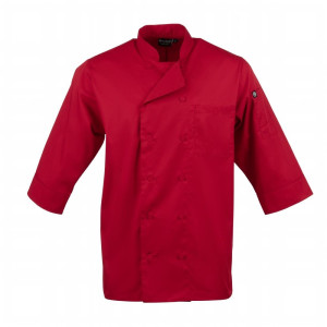 Kokandusvest punane - suurus M - Chef Works - Fourniresto