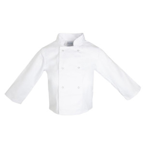 Valge kokavest lastele - suurus S/M 5/7 aastat - Valge kokariietus - Fourniresto