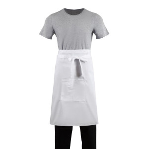 Serveerija standardne valge esiliist 1000 x 700 mm - Whites Chefs Clothing - Fourniresto