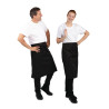 Tavaline must 1000 x 700 mm - Whites Chefs Clothing - Fourniresto