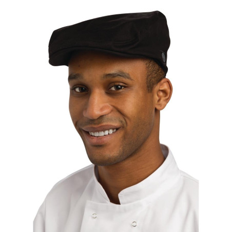 Must trendikas must peakatt sisseehitatud imavaga - suurus L/XL - Chef Works - Fourniresto