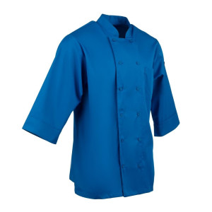 Kokandusvest segavärviline sinine - suurus XL - Chef Works - Fourniresto
