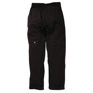 Kokakombinesoon Baggy Must - Suurus M - Chef Works - Fourniresto