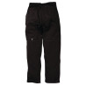 Kokakombinesoon Baggy Must - Suurus M - Chef Works - Fourniresto