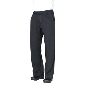 Kokakombinesoon Baggy Must - Suurus XL - Chef Works - Fourniresto