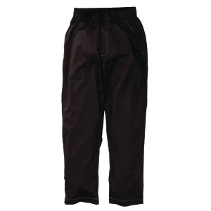 Kokakombinesoon Baggy Must - Suurus XL - Chef Works - Fourniresto