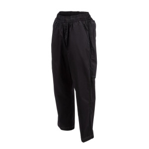 Kokakombinesoon Baggy Must - Suurus XL - Chef Works - Fourniresto