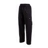 Kokanduspüksid Mixte Fit Cargo Must - Suurus XXL - Chef Works - Fourniresto