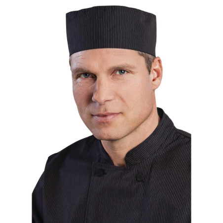 Köögi peakate Cool Vent peenikeste valgete triipudega - universaalne suurus - Chef Works - Fourniresto