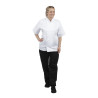 Valge lühikeste varrukatega Bostoni peakokariietus - suurus S - Whites Chefs Clothing - Fourniresto
