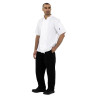 Valge lühikeste varrukatega Bostoni peakokariietus - suurus S - Whites Chefs Clothing - Fourniresto