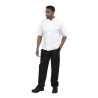 Valge lühikeste varrukatega Bostoni peakokariietus - suurus XXL - Whites Chefs Clothing - Fourniresto
