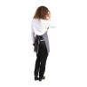 Serveerija esiliist V-kaelusega antratsiithall polüester-puuvillast 838 x 698 mm - Whites Chefs Clothing - Fourniresto