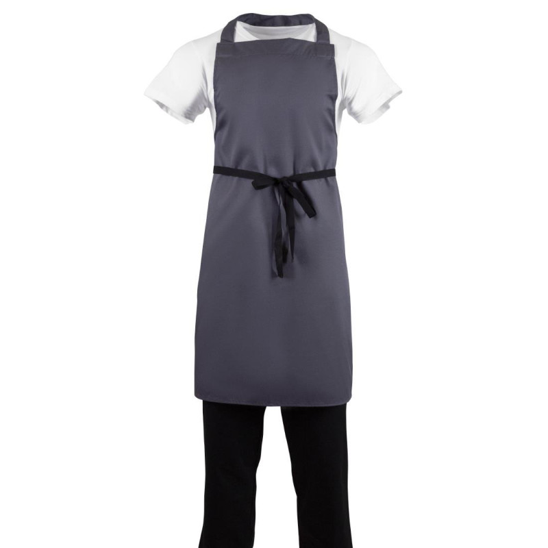 Espressoapron Hall Anthracite Polüesterpuuvill 711 x 965 mm - Whites Chefs Clothing - Fourniresto Espressoapron Hall Anthracite Polüesterpuuvill 711 x 965 mm - Whites Chefs Clothing - Fourniresto