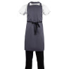 Espressoapron Hall Anthracite Polüesterpuuvill 711 x 965 mm - Whites Chefs Clothing - Fourniresto