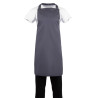 Espressoapron Hall Anthracite Polüesterpuuvill 711 x 965 mm - Whites Chefs Clothing - Fourniresto