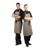 Põlle esiliistakuga oliivipuuvillast 711 x 965 mm - Whites Chefs Clothing - Fourniresto