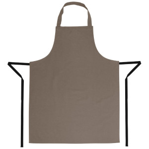 Pruun polüester-puuvillane esiliist Bavette 711 x 965 mm - Whites Chefs Clothing - Fourniresto
