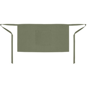 Serveerija lühike oliiviroheline polüester-puuvillasegu esiliist 373 x 750 mm - Whites Chefs Clothing - Fourniresto