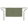 Serveerija lühike oliiviroheline polüester-puuvillasegu esiliist 373 x 750 mm - Whites Chefs Clothing - Fourniresto