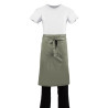 Serveerija esiliistak oliivipuust polüester-puuvillast 1000 x 700 mm - Whites Chefs Clothing - Fourniresto