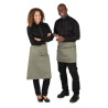 Serveerija esiliistak oliivipuust polüester-puuvillast 1000 x 700 mm - Whites Chefs Clothing - Fourniresto