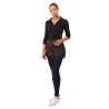 Must Memphis puuvillast limonaadikrae 585 x 305 mm - Chef Works - Fourniresto
