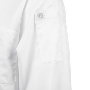 Kokandusvest valge, pikkade varrukatega Calgary - suurus S - Chef Works - Fourniresto