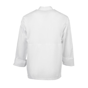 Kokandusvest valge pikkade varrukatega Calgary - suurus XL - Chef Works - Fourniresto