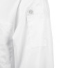 White Unisex Long Sleeve Calgary Kitchen Jacket - Size XXL - Chef Works - Fourniresto