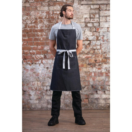 Põlledenimmust Southside polüester-puuvillast 700 x 1000 mm - Whites Chefs Clothing - Fourniresto