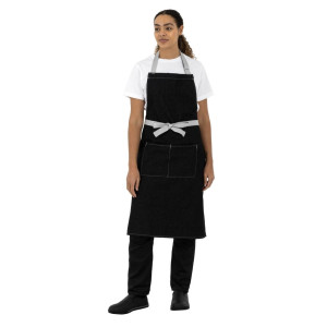 Põlledenimmust Southside polüester-puuvillast 700 x 1000 mm - Whites Chefs Clothing - Fourniresto
