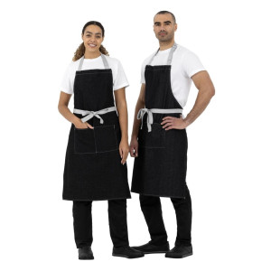 Põlledenimmust Southside polüester-puuvillast 700 x 1000 mm - Whites Chefs Clothing - Fourniresto