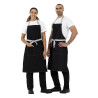 Põlledenimmust Southside polüester-puuvillast 700 x 1000 mm - Whites Chefs Clothing - Fourniresto