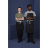 Serveerija lühike must teksariie Southside 400 x 760 mm - Whites Chefs Clothing - Fourniresto