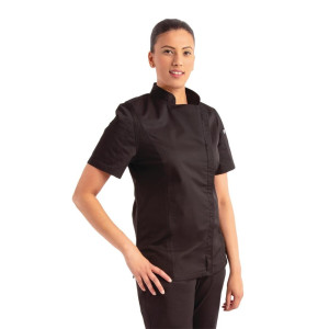 Must köögiriie naissoost Springfieldile - suurus XXL - Chef Works - Fourniresto