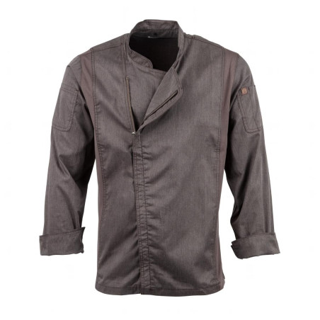 Kokandusjaki unisex lukuga hall grafiit Hartford - suurus XS - Chef Works - Fourniresto