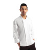 Kokandusvest segasuuruses valge lukuga Hartford - suurus XL - Chef Works - Fourniresto