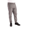 Köögipüksid Jogger peenete mustvalgete triipudega - suurus XL - Chef Works - Fourniresto