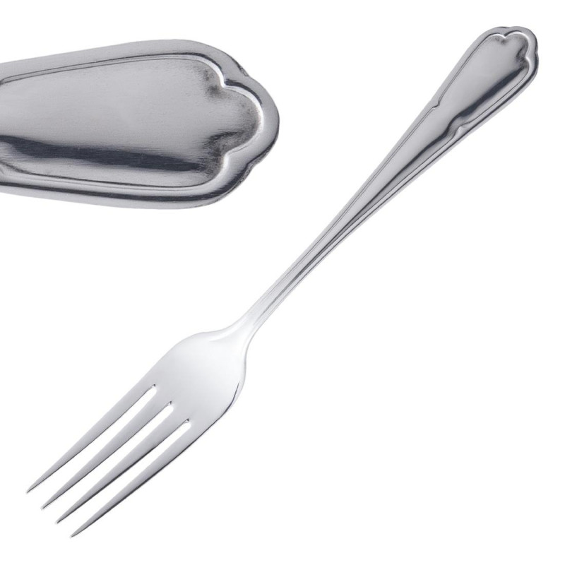 Fourchette De Table Dubarry En Inox - Lot De 12 - Olympia - Fourniresto Fourchette De Table Dubarry En Inox - Lot De 12 - Olympia - Fourniresto